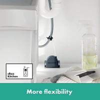 Hansgrohe Zesis M33 ééngreeps keukenmengkraan 150 uittrekbare vuistdouche 2jet sBox lite, chroom - thumbnail