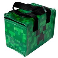 Minecraft Creeper RPET Duurzame Koeltas Lunchtas - thumbnail