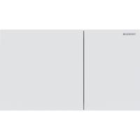 Drukplaat Geberit Sigma 70 Frontbediening 2-toets RVS Mat Wit - thumbnail