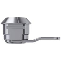 Basi 9000-1332 Hendelslot Zilver - thumbnail