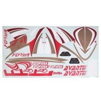 FMS - Avanti Decal Sheet (FMSPX113RED) - thumbnail