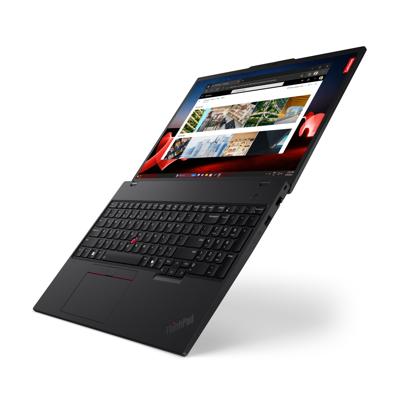 Lenovo ThinkPad T16 Gen 3 Intel Core Ultra 5 125U Laptop 40,6 cm (16") WUXGA 16 GB DDR5-SDRAM 512 GB SSD Wi-Fi 6E (802.11ax) Windows 11 Pro Engels Zwart - thumbnail