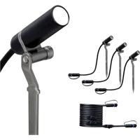 Paulmann Plantini 94156 Verlichtingssysteem Plug&Shine LED-tuinspot uitbreidingsset Set van 3 stuks LED 7.5 W Warmwit Antraciet - thumbnail