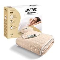 Verwarmde dekmatras - Imetec - Bedverwarmer voor tweepersoonsbed 150 x 80 cm - 2 bedieningselementen met 2 temperaturen - Wasbaar - thumbnail