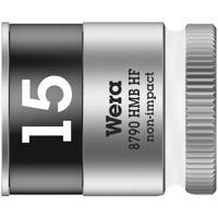 Wera 8790 HMB HF Zyklop Hand- en Machinedop, met 3/8"-aandrijving met vasthoudfunctie, 15.0 x 29.0 mm - 1 stuk(s) - 05003749001 - thumbnail