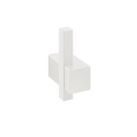 Zack Carvo Handdoekhaak - 7x5cm - enkel - wit 40813 - thumbnail