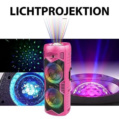 N-GEAR LGP5150 - Draadloze Bluetooth Party Speaker - Barbie Pink N-GEAR LGP5150 - Draadloze Bluetooth Party Speaker - Barbie Pink