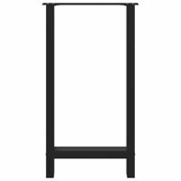 Bartafelpoten 2 st 50x(90-91) cm staal zwart - thumbnail