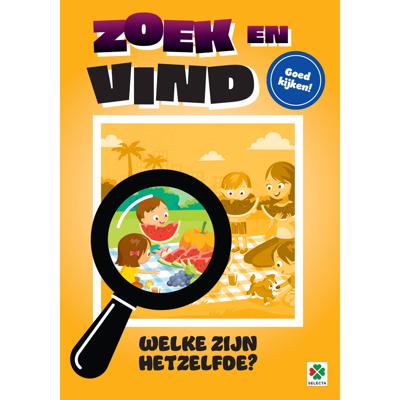 Selecta hobbyboek Welke zijn hetzelfde? junior 30 x 21 cm papier