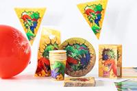 Feestbekers Dinosaurus (6st) - thumbnail
