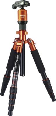 Rollei Compact Traveler No.1 Aluminum Tripod V2 - Oranje