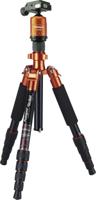 Rollei Compact Traveler No.1 Aluminum Tripod V2 - Oranje - thumbnail