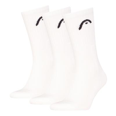 HEAD Sportsokken Training 3-pack Wit-43/46