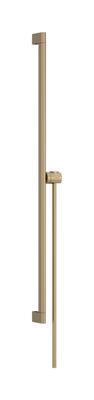 Hansgrohe Unica glijstang S Puro 90 cm met easy slide schuifstuk en Isiflex doucheslang 160 cm, Brushed Bronze Hansgrohe Unica glijstang S Puro 90 cm met easy slide schuifstuk en Isiflex doucheslang 160 cm, Brushed Bronze