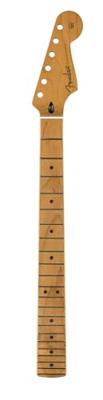 Fender Satin Roasted Maple Stratocaster Neck Maple Fretboard losse hals met esdoorn toets voor elektrische gitaar - thumbnail