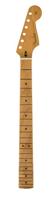Fender Satin Roasted Maple Stratocaster Neck Maple Fretboard losse hals met esdoorn toets voor elektrische gitaar - thumbnail