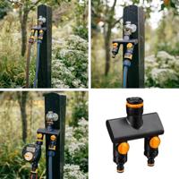 Fiskars 1070577 Comfort 2-voudige splitser Met reguleerventiel - thumbnail