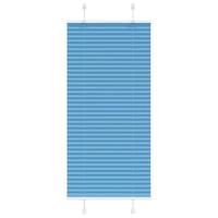 Pliss rolgordijn 65x100 cm stofbreedte 64,4 cm polyester blauw - thumbnail