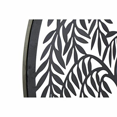 Wanddecoratie DKD Home Decor Boomstructuur Metaal (2 pcs) (40 x 1 x 40 cm)