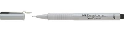 Faber Castell Tekenpen Ecco Pigment - 0,05 mm zwart