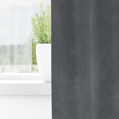 VidaXL Verduisterende gordijnen 2 pcs lichtgrijs 140 x 140 cm fluweel VidaXL Verduisterende gordijnen 2 pcs lichtgrijs 140 x 140 cm fluweel