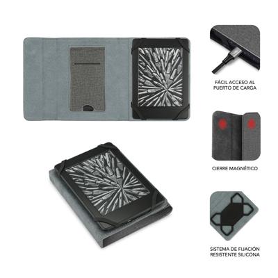 E-book case Subblim FUNDA EBOOK CLEVER STAND 6'' GREY