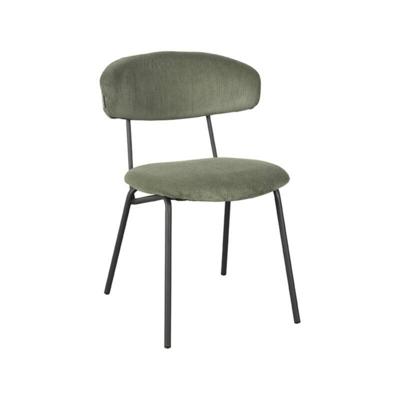 LABEL51 Eetkamerstoel 'Zack' Rib, kleur Forest