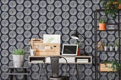 Galerie Bazaar Behang met cirkelmotief - G78333