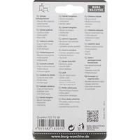 Burg Wächter 4er Set Quadro 222 15 SB Hangslot Gelijksluitend Messing Sleutelslot - thumbnail