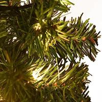 Tuinpadkerstbomen 6 st met warmwitte LED's 45 cm PVC - thumbnail