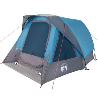 Tent 4-persoons waterdicht blauw Tent 4-persoons waterdicht blauw