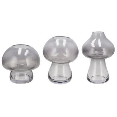 Daan Kromhout Vaas nova zwart 20 cm 3 assorti | 6 stuks