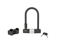 Dresco u slot 18 x 26 cm RVS/polyester zwart/zilver 4 delig - thumbnail