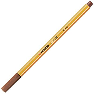 STABILO point 88, premium fineliner 0.4 mm, roodkrijt, per stuk STABILO point 88, premium fineliner 0.4 mm, roodkrijt, per stuk