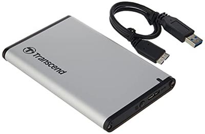 Transcend TS0GSJ25S3 SATA-HDD-behuizing 2.5 inch USB-A 3.2 Gen 1 Transcend TS0GSJ25S3 SATA-HDD-behuizing 2.5 inch USB-A 3.2 Gen 1
