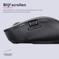 Trust OZAA+ MULTI-CONNECT Muis Radiografisch Optisch Zwart 6 Toetsen 3200 dpi Geïntegreerd scrollwiel - thumbnail