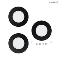 Eglo SpotsZigbee Fueva-Z set van 3 zwart - 900105 - thumbnail