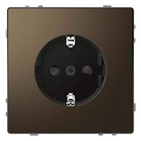 Merten MEG2300-6052 Wandcontactdoos System Design Mokka 1 stuk(s) - thumbnail