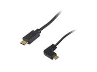 Equip 128889 USB 2.0 C naar C 90° schuine spiraalkabel, stekker/stekker, 1,0 m - thumbnail