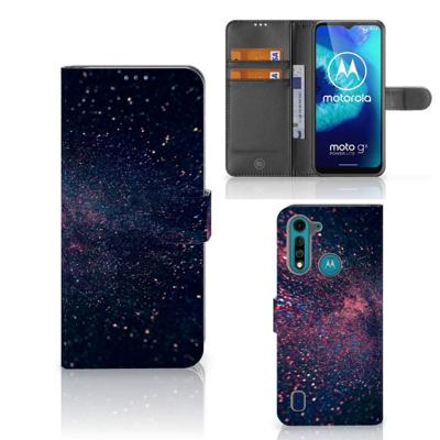 Motorola G8 Power Lite | Book Case | Stars Motorola G8 Power Lite | Book Case | Stars