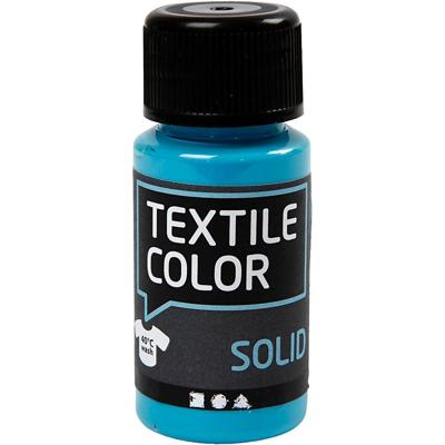 Creativ Company Textile color dekkende textielverf - turquoiseblauw, 50ml