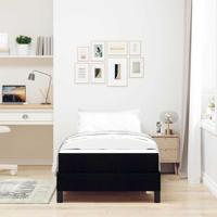 Boxspring bed Anders Zwart 100 x 200 cm Stof - thumbnail