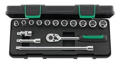 Stahlwille doppenset 6k 3/8"