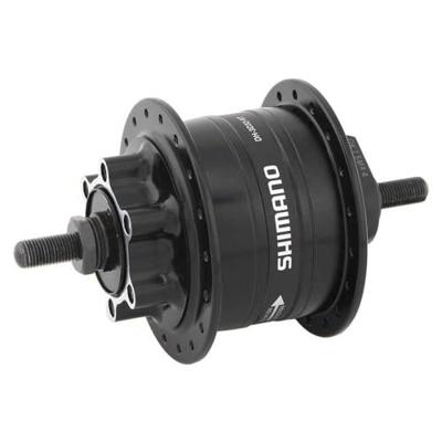 SHIMANO naafdynamo "dh-3d32" shim.hub dyn.dh3d32 36h sol.axle 6v/3w bl.e2