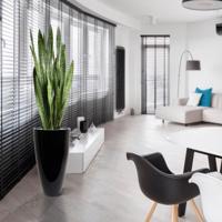 Sanseveria kunstplant 130cm - groen - thumbnail