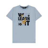 Touzani zomer t-shirt jongens - licht blauw - Karasugoi - thumbnail