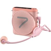 7Ryms Presentatie-speaker met bedrade headset - roze - thumbnail