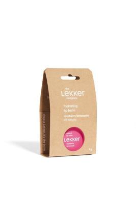 Lekker Natural Raspberry Lemonade Lipbalsem Lekker Natural Raspberry Lemonade Lipbalsem