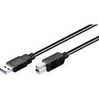 Goobay 93655 SuperSpeed USB 3.0-kabel, zwart, 1,8 m lengte - thumbnail