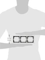 Busch-Jaeger 2CKA001754A4111 Frame Frame 3-voudig Solo Wit, Verkeerswit 1 stuk(s) - thumbnail